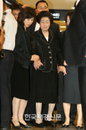 [JK포토] 수척해진 이희호 여사, 임시빈소로
