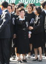 [JK포토] 추모문화제 들른 이희호 여사