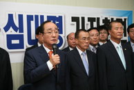 심대평 "총재 독단적 당운영" 자유선진당 탈당