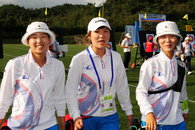 여자양궁 컴파운드 대표팀, 8강 진출 전원 실패
