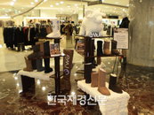 이뮤 오스트레일리아 양가죽 부츠, 롯데백화점 입점
