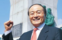 오 명 건국대 총장, 파라과이 루고 대통령 예방