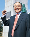 오 명 건국대 총장, 파라과이 루고 대통령 예방