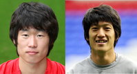 2010년 삼성 파브 모델 박지성-이청용 투톱 기용