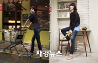 송혜교, 청바지 CF 완벽 몸매 포스 발산
