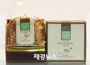 본에스티스 고급 산양산삼비누, 설날 선물로 큰 인기~