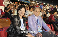 이건희 회장 싱가폴 유스올림픽 참석