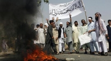 아프가니스탄에서는 연일 반미시위가 계속되고 있다.  로이터&#47;뉴시스