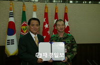 한국전력, 제3군사령부 자매결연