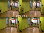 씨스타 보라, ‘민낯에 숏팬츠 차림’ 봉춤 특훈 동영상 화제