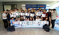 보쉬, 2011 보쉬 충전공구 아시아 레이스 참가팀 후원
