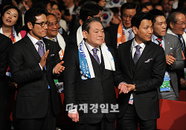 [포토]평창 동계올림픽 확정에 눈시울 붉어진 이건희 회장