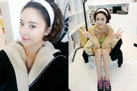 황정음, 근황 '자체 피부 발광+눈에 띄는 바디라인'