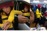 아이유 '런닝맨' 촬영 현장 포착 "무슨 미션을 하는거지?"
