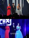 'SBS 가요대전' 이승기 송지효 윤아 '환상의 조화'