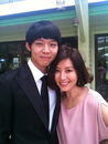 최명길, 박유천과 함께 '다정한 母子 분위기 물씬~'