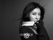 하지원, 화보 미공개 컷 공개! 흑백 화보 속 '몽환적 눈빛 연기' 역시 연기파 배우!