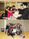 뮤지컬 <부활> 배우들, 슈에게 서프라이즈 생일 파티 “훈훈”