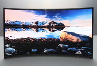 [CES2013] 삼성전자, 55인치 곡면 OLED TV 첫 공개