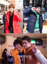 tvN <이웃집 꽃미남> 꽃미남 4인방 촬영장 비하인드컷, 안구정화가 따로 없네