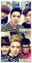슈퍼주니어 ‘강인’ – 뉴이스트 ‘백호’ 닮은꼴 화제