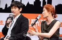 [JK포토]'스파이' 설경구 "문소리와 로코연기? 넘을 수 없는 강 건넜다" 절친인증