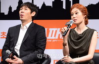[JK포토]설경구·문소리“‘오아시스’후 10년만의 재회, 실제 부부느낌‥장준환감독도 인정”