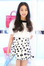 [JK포토]원더걸스 소희 '화이트 블라우스&도트 무늬 스커트로 멋을 냈어요~'