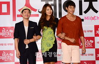 [JK포토]'미스 체인지' 송삼동-이수정-정은우, '키 순서대로 섰어요~'