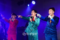 [JK포토]3인조 남성그룹 허니지 첫 데뷔 소감 “너무 흥분되고, 들떠서 미칠 것 같다”