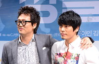 [JK포토]김정태-김성오, '깡철이'서 말보다 주먹이 먼저 앞서는 형제로 나와요~
