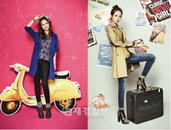 송지효, 예쎄 2013 FW 화보에서 ‘펑크걸’로 변신!