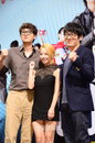 [JK포토]배호근-신지수-정진, '우리는 썬더맨의 절친한 못난이 삼총사로 나와요~