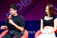 [JK포토]'밤의 여왕' 천정명, 김민정 키스신 소감 "친한 사이라 더 어색했다"