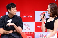[JK포토]'밤의 여왕' 김민정 "천정명, 힘의 왕 깜짝 놀랐다" 폭로