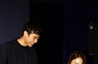 [JK포토]'매너남' 천정명 에스코트 받으며 퇴장하는 '밤의 여왕' 김민정