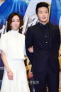 [JK포토]'메디컬 탑팀' 정려원-권상우, "영화 '통증' 이후 또 만났어요~"