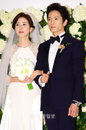 [JK포토]'톱스타 부부 탄생' 지성&이보영 결혼 "현명하고 평범하게 살겠다"