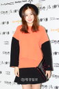 [JK포토]이하늬, '오렌지 & 블랙 초미니 패션'