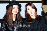 [JK포토]갤럭시 3 노트 & 기어 패션쇼 참석한 리에-박인영 '각선미 대결'