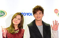 [JK포토]올리타리아 드링크 비니거 론칭 행사 참석한 김예림-김지훈, 훈훈한 투샷
