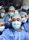 '메디컬 탑팀' 주지훈,김기방·알렉스 수술 시작 전! 팀웍셀카! 우리 팁팀이 쵝오!!!