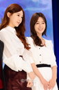 [JK포토]'2013 희망 TV SBS' 강민경-남규리, 누가 더 바비인형 같나요?