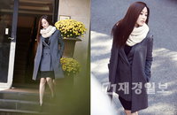 패셔니스타 김효진, 세련된 차도녀 룩 ‘완성’