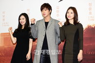 [JK포토]김현주-유노윤호-이보영, '2013 희망로드 대장정' 파이팅!!
