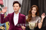 [JK포토]'예쁜남자' 장근석-한채영, '팔짱끼고 다정한 커플 과시'