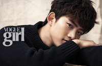 2PM 택연, <보그 걸> 화보에서 부드러운 남자의 매력 선보여