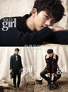 2PM 택연, <보그 걸> 화보에서 부드러운 남자의 매력 선보여