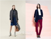 원 컬러 포인트로 완성하는 세련된 오피스 레이디 스타일