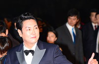 [JK포토]'행복한 새 신랑' 조진웅, 청룡영화제가 최고에요~